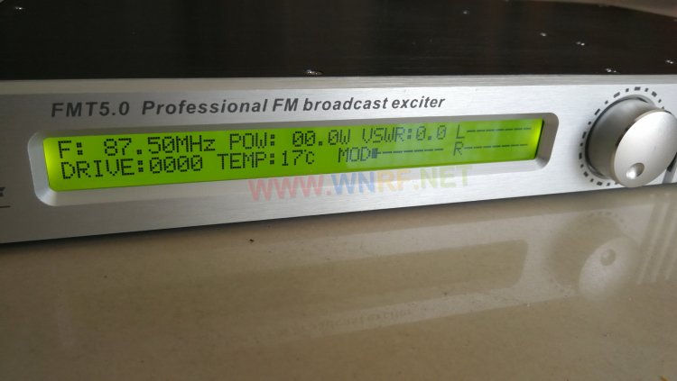 [FMT5.0-150H] 150Watt FM broadcast transmitter - Click Image to Close